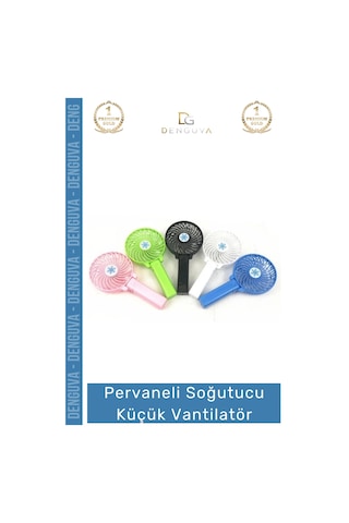 Vantilatör Usb Mini Taşınabilir Şarjlı Katlanabilir Sessiz Masaüstü Pervaneli Soğutucu Küçük Vantil