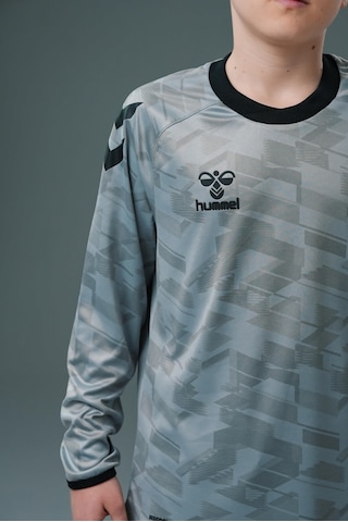 Hummel Line Kaleci Tek Üst Forma Gri Çocuk