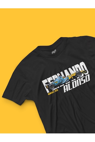 Fnbx Fernando Alonso Rn T-shirt Siyah