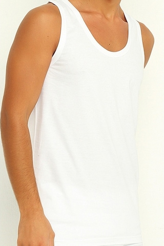 Yıldız 120 Erkek Modal Atlet Beyaz