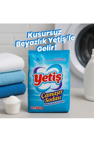 Yetiş Çamaşır Sodası 500 G