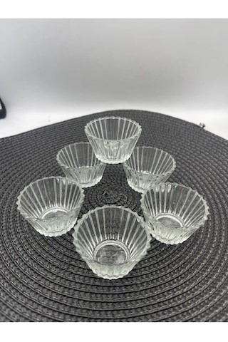 Cam Mini Sosluk, Lokumluk 6'lı Royaleks-rg-2023 Asorti