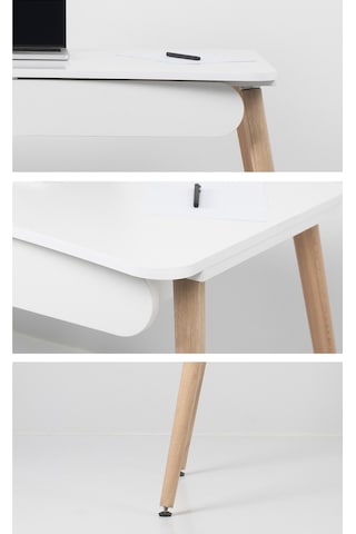 Çalışma Masası Flora Logo Bilgisayar / Öğrenci Çalışma Masası Beyaz Gçö-02 Beyaz