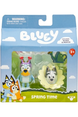 Bluey 2'li Figür Aksesuarlı Set Spring Time 18912