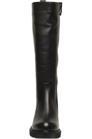 Mammamia D25kc-2330 Kalin Topuklu Günlük Siyah Kadın Çizme Siyah