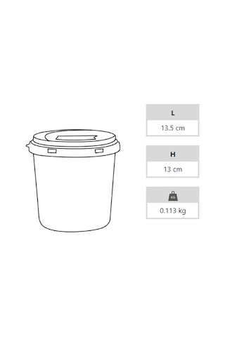 Enfekte Tıbbi Atık Kovası - 1.3 Lt Mint