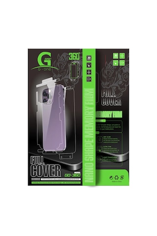 Apple iPhone Uyumlu 16e 360 Full Body Arka Koruyucu - 100
