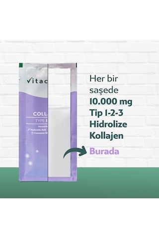 Vitacoral Collagen 30'Lu Saşe