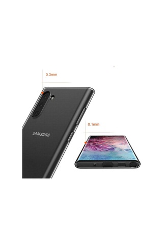 Galaxy Note 10 Seffaf Süper Silikon Kilif 557381074