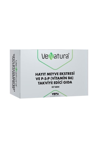 Venatura Hayıt Meyve Eki Ve P-5-P Vitamin B6 60 Tablet