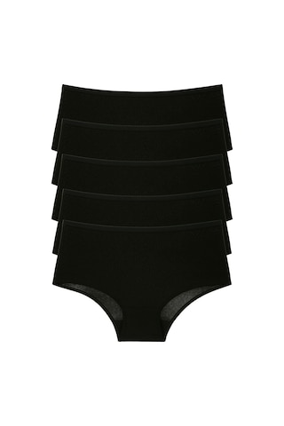 Nicoletta Yüksek Bel Kadın Külot 5'li Siyah