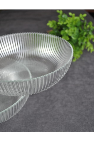 20 Cm Cam Salata Kasesi Orta Boy Meyve Tabağı 1 Adet- Vargas