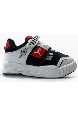 King Paolo King Hafif Çocuk Sneaker Siyah/kırmızı Siyah - Kırmızı