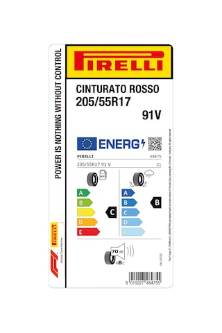 Pirelli 205/55r17 91v Cınturato Rosso Yaz Lastiği 2026