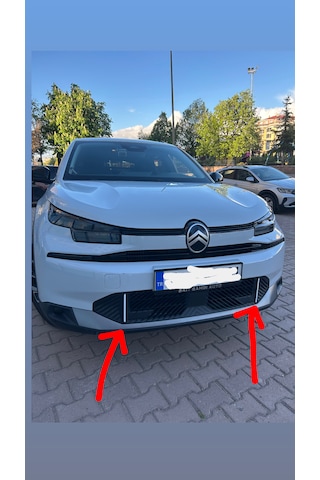 Sivas3d Citroen C4-c4x Ön Tampon Ve Kapı Üstü Çubuk 2 Adet