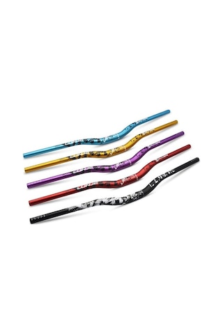 Artfulabode Yol Yokuş Yarış X Renkli Lunje Kol Gidon Geniş Mtb Bisiklet Bar 780mm/mor 720-780mm 31.8 - Fm Mor