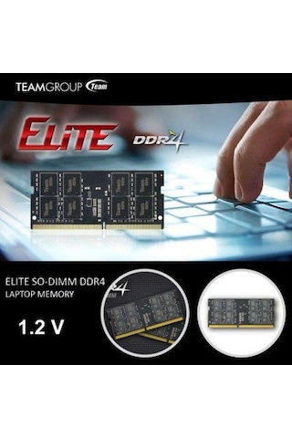 Team Elite 8gb 1x8gb 3200mhz Cl 22 Ddr4 Notebook Sodımm Ram