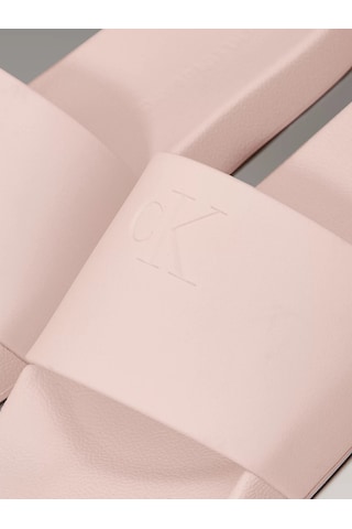Calvin Klein Calvın Kleın Kadın Terlik Yw0yw01715-vıc Pembe