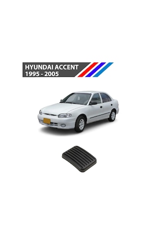 Hyundai Accent Debriyaj ve Fren Pedal Lastiği 2 Adetli Set