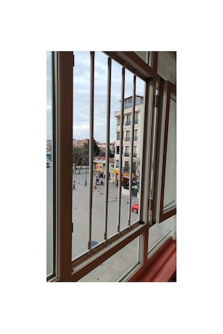 5 Adet Beyaz Renk Pencere Güvenlik Bariyeri-boyu Ayarlanabilir Korkuluk 80-130 Cm