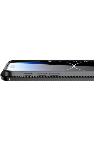 Apple Uyumlu iPhone 15 Pro Zore Negro Silikon Kılıf-siyah Siyah
