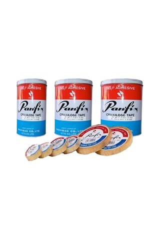 Panfix 19X66Mt Selofan Bant Teneke 8 Adet