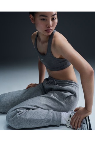 Nike Fz7626-063 Sportswear Phoenix Fleece Normal Belli Kadın Eşofman Altı - Gri