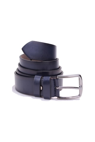 Dagoster DMK26-355 Lacivert 4 CM Suni Deri Erkek Kemer Lacivert
