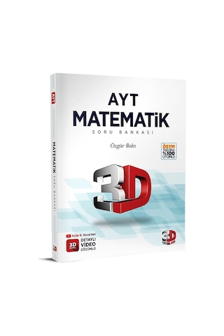 3D Yayınları Ayt Matematik Soru Bankası 3D Yayınları Ayt Matematik Soru Bankası