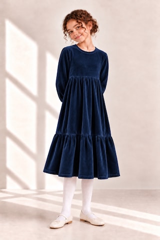 Angel&co. Girls Clothing Kadife Kız Çocuk Midi Elbise Lacivert Lacivert Angel&co. Girls Clothing Kadife Kız Çocuk Midi Elbise Lacivert Lacivert