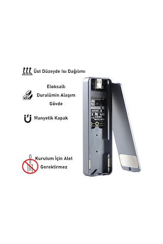 JEYI i9-GTR M.2 NVMe SSD To USB 3.2 Gen2 Harici Taşınabilir SSD Kutusu