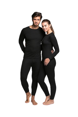 Thermoform Active Yetişkin Termal İçlik Set Siyah