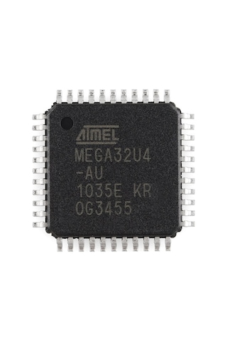 Atmega 32U4 Au Tqfp44 12 Kanal 10 Bit Adc Portlu Mikrokontrolcü