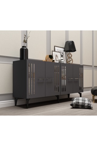 Boru Dolap,çekmece,mobilya Kulbu 4 Adet Gümüş