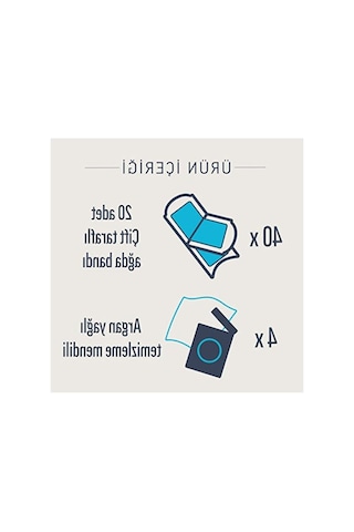Hipoalerjenik Ağda Bandı - Bacak Ve Vücut İçin 40'lı Paket 10