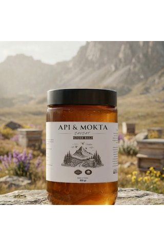 Apimokta Polifloralı Doğal Katkısız Çiçek Balı 850 Gr / Artvin Şavşat Çiçek Balı