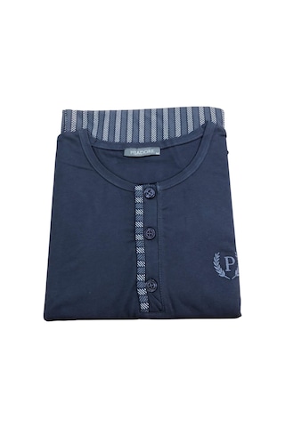 Pijadore Erkek %100 Pamuk Süprem Mevsimlik Uzun Kollu Pijama Takımı 1934 Füme