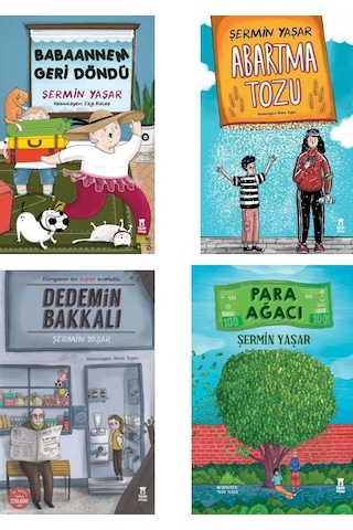 Taze Kitap Şermin YAŞAR Çocuk Edebiyatı Seçkisi 4 Kitap