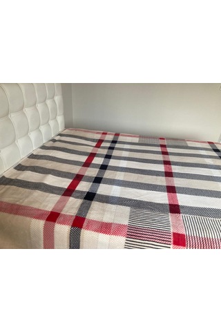 Mink Lacasa Lüks Vizon Battal Boy 1084 Kırmızı Battaniye 200X240 Kırmızı