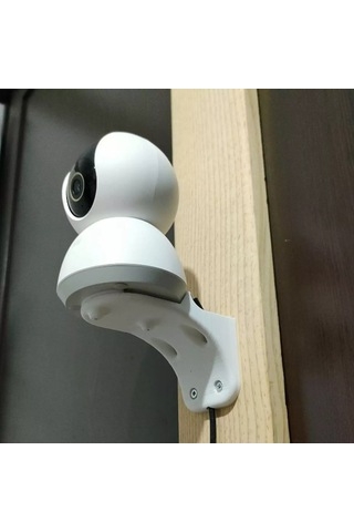 Xiaomi 360 Kamera Uyumlu Duvar Askısı Güvenlik Kamerası Duvar Standı Vida Ve Dübel Dahildir.
