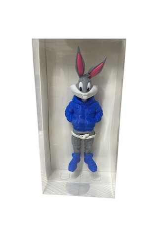 16 Cm Kolleksiyonluk Hediyelik Masa Üstü 3d Baskı Bugs Bunny Fiğür 6583