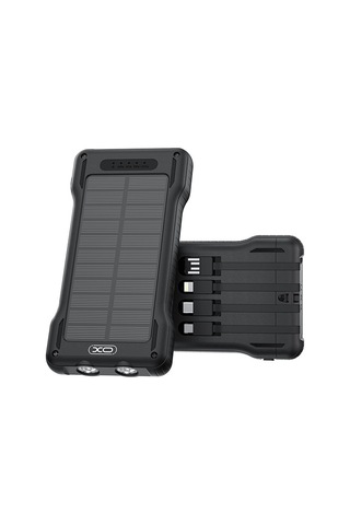 Delux Serisi Xo-pr290 10000 Mah Güneş Enerjili Powerbank Cep Bataryası Cihaz Desteği Solar Şarj Çok Renkli
