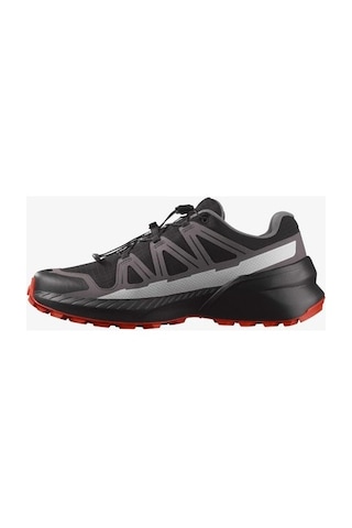 Erkek Çocuk Koşu Ayakkabısı Speedcross Peak Gore-tex Su Geçirmez Açık Gri