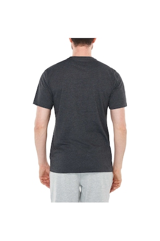Columbia CSC M Basic Logo Brushed Erkek Kısa Kollu T-Shirt Gri Antrasit Melanj