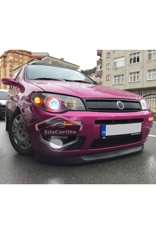 Fiat Albea 2002-2013 Uyumlu Üniversal Astra H Lip Esnek Ön Lip 2 Parça Tampon Altı Dil Karlık Ön Ek 00 Şüscaroto Aksesuar