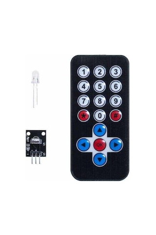 Ir Kızılötesi Kumanda Kiti Alıcı-verici Arduino Uyumlu