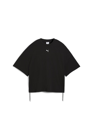 Puma Dare To Oversized Ruched Tee Kadın Yetişkin T-shirt SIYAH