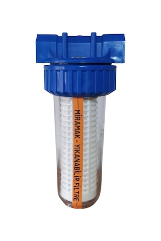Miramak 10 İnç Su Filtresi 1 İnç Boru Çapı