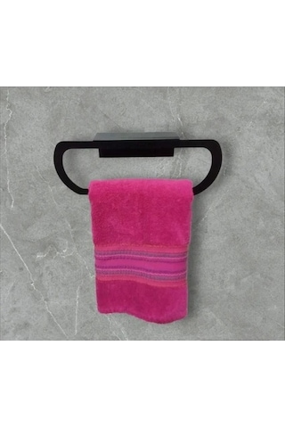 Kalisi İçi Yuvarlak Havluluk Mat Siyah Siyah