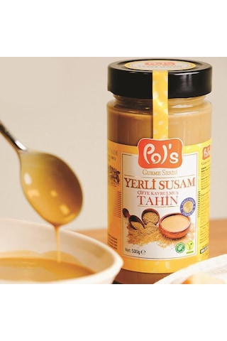 Pol's Gurme Yerli Susam Serisi Çifte Kavrulmuş Tahin 500 G